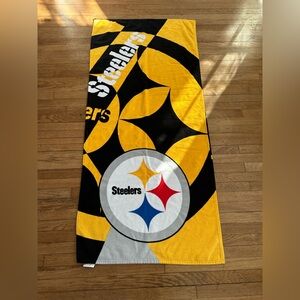 Vintage Pittsburgh Steelers Beach Towel